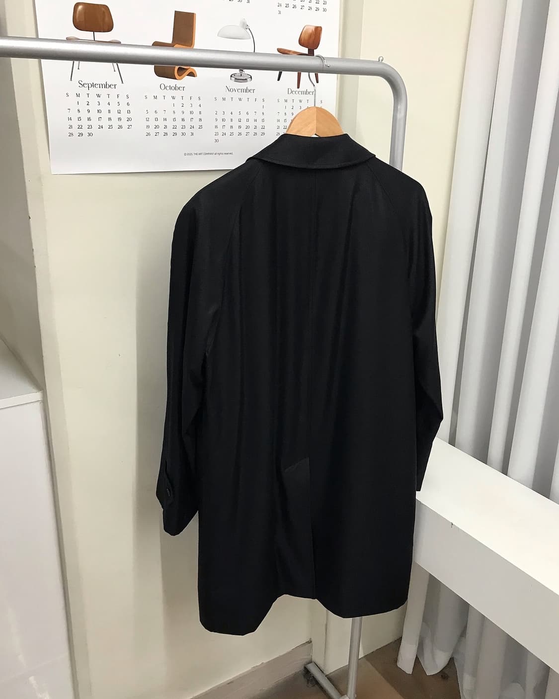 버버리 내피형 블랙 맥코트 상품이미지7