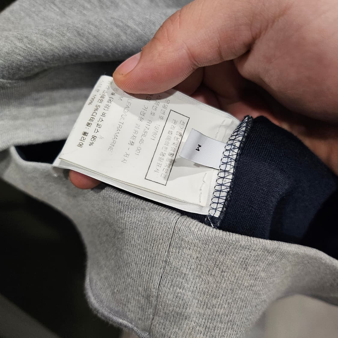 벨루티 1895 레더 패치로고 신상 맨투맨 상품이미지5