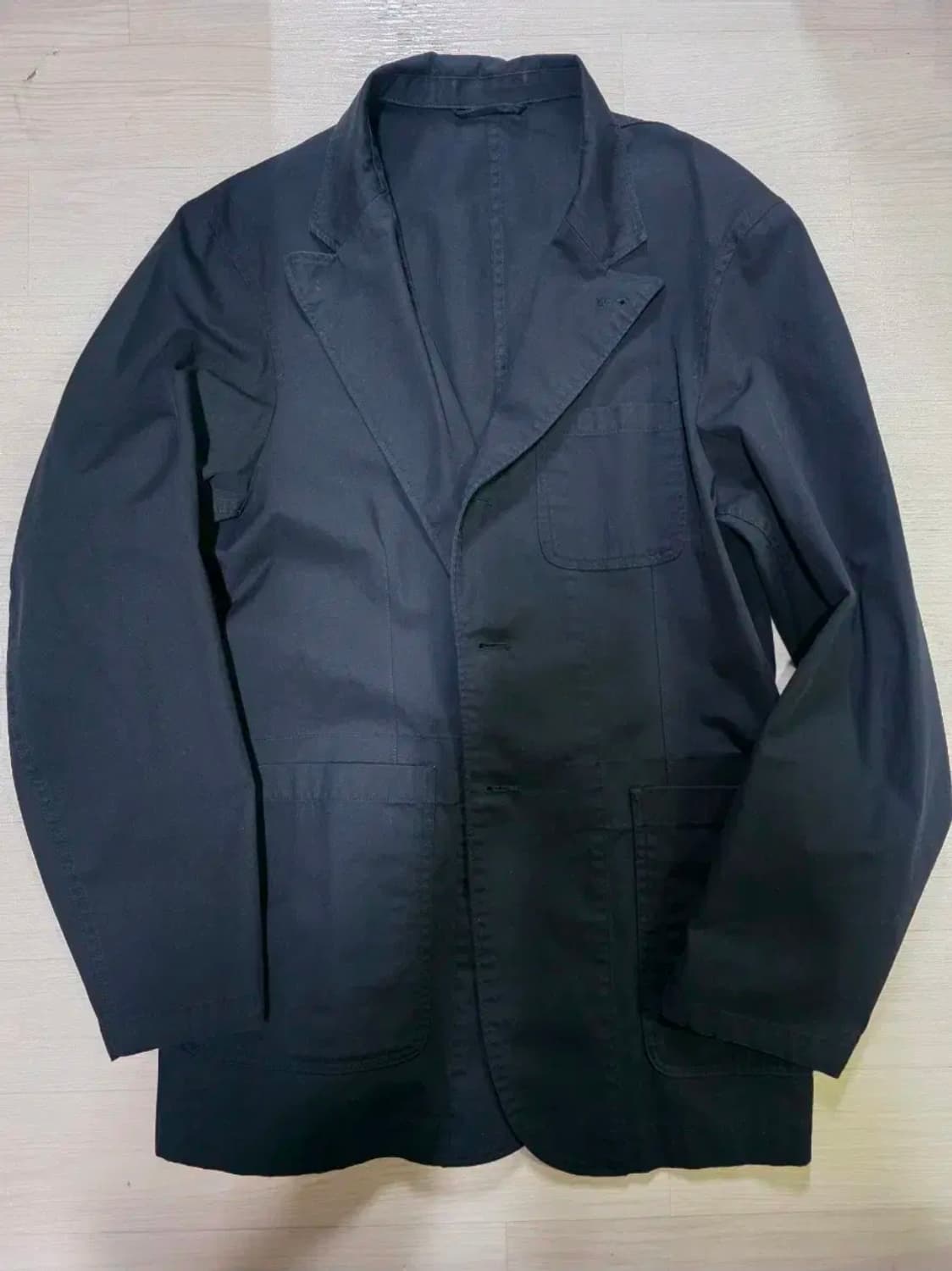 셔터 VTG 워시드 블레이저 블랙 M 상품이미지5