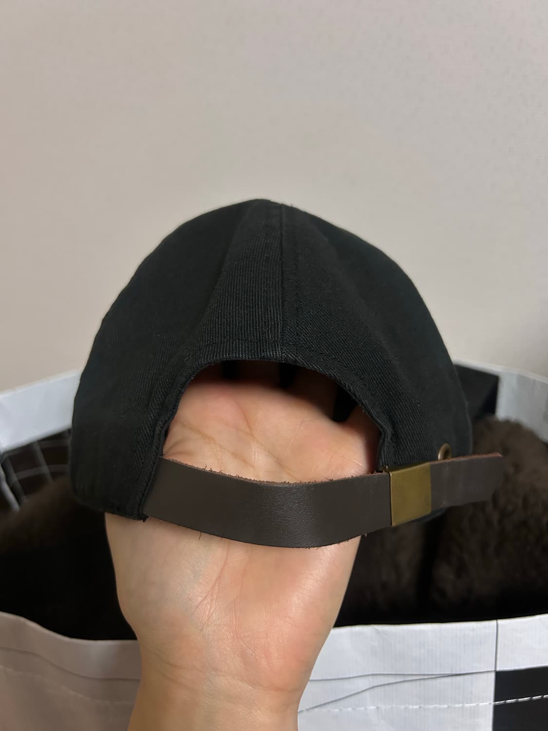 컬렉트피시스 볼캡 5패널 블랙  상품이미지4