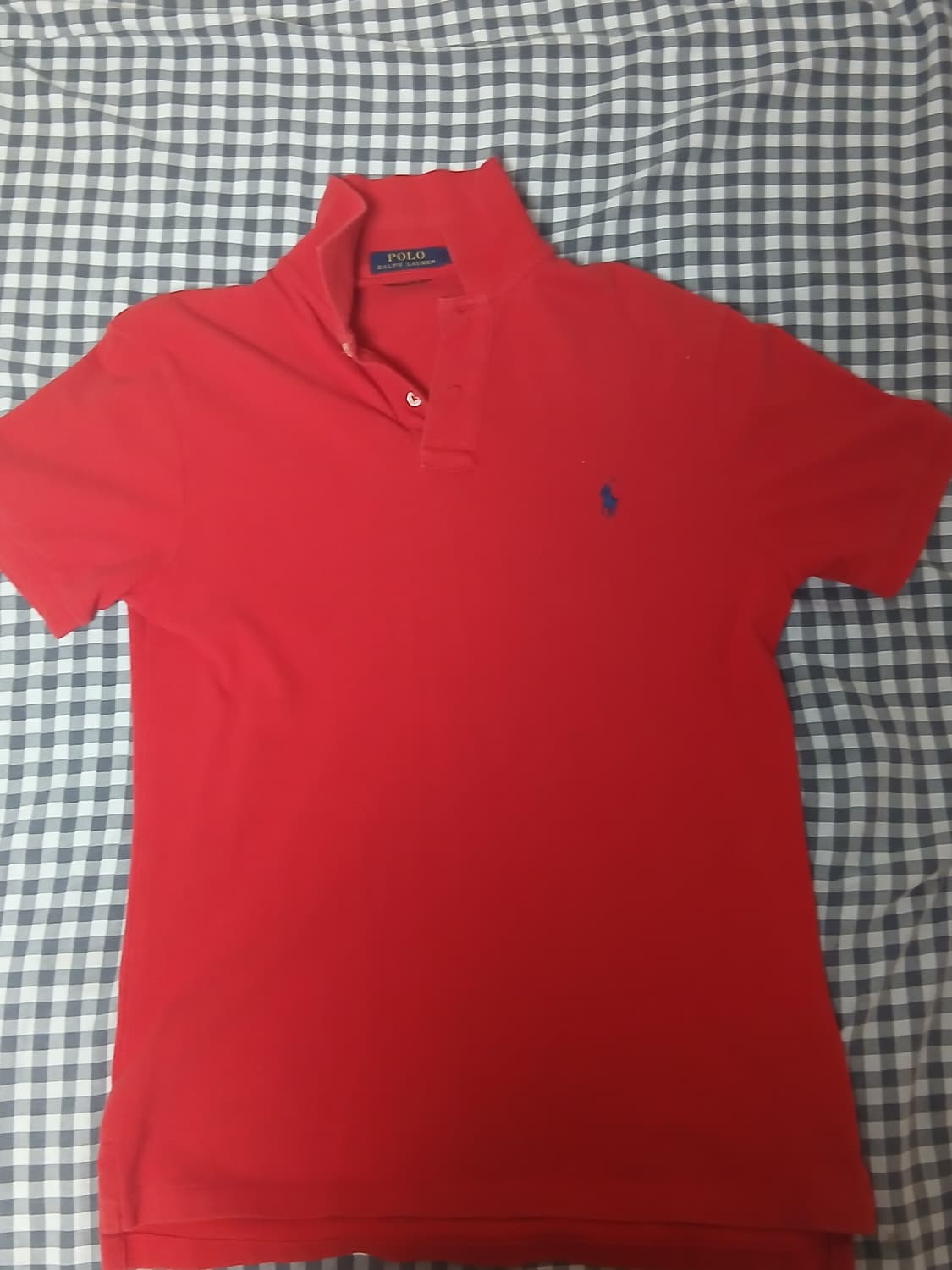 Polo Ralph Lauren 폴로 빨간색깔 반소매 (사이즈 m) 상품이미지1