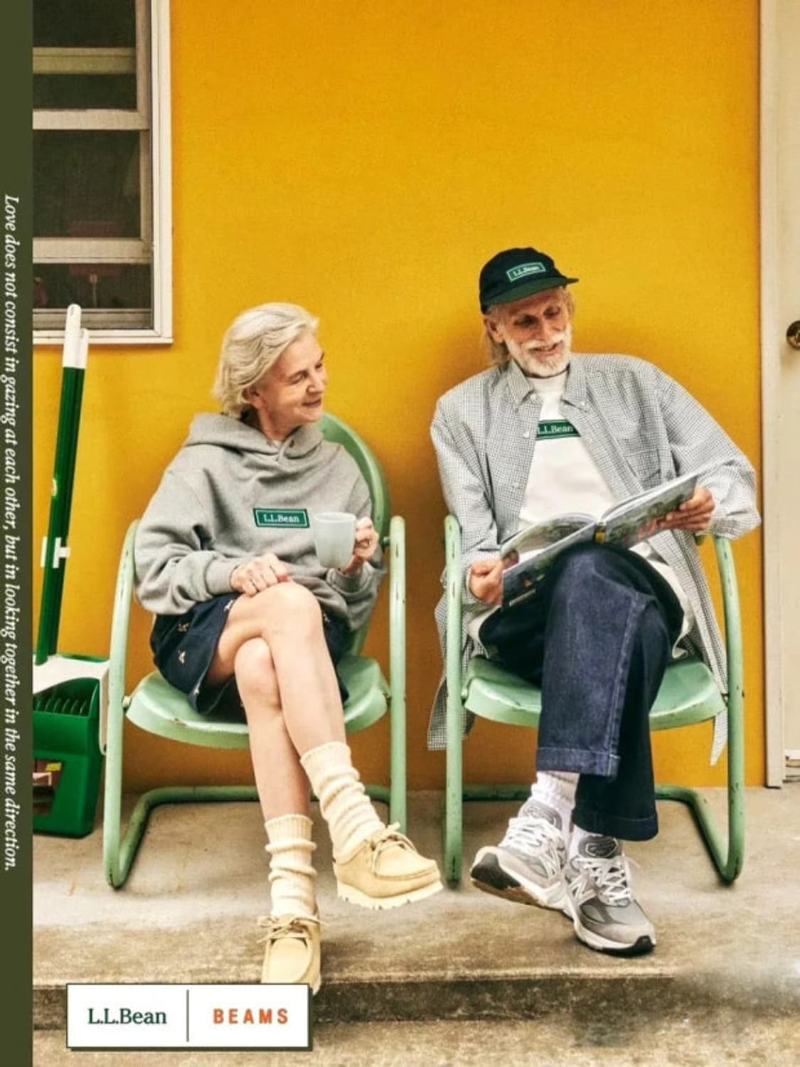 엘엘빈 X 빔즈 콜라보 체크셔츠 상품이미지6