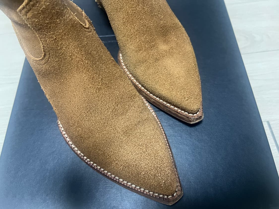 생로랑 루카스 스웨이드 부츠 상품이미지2