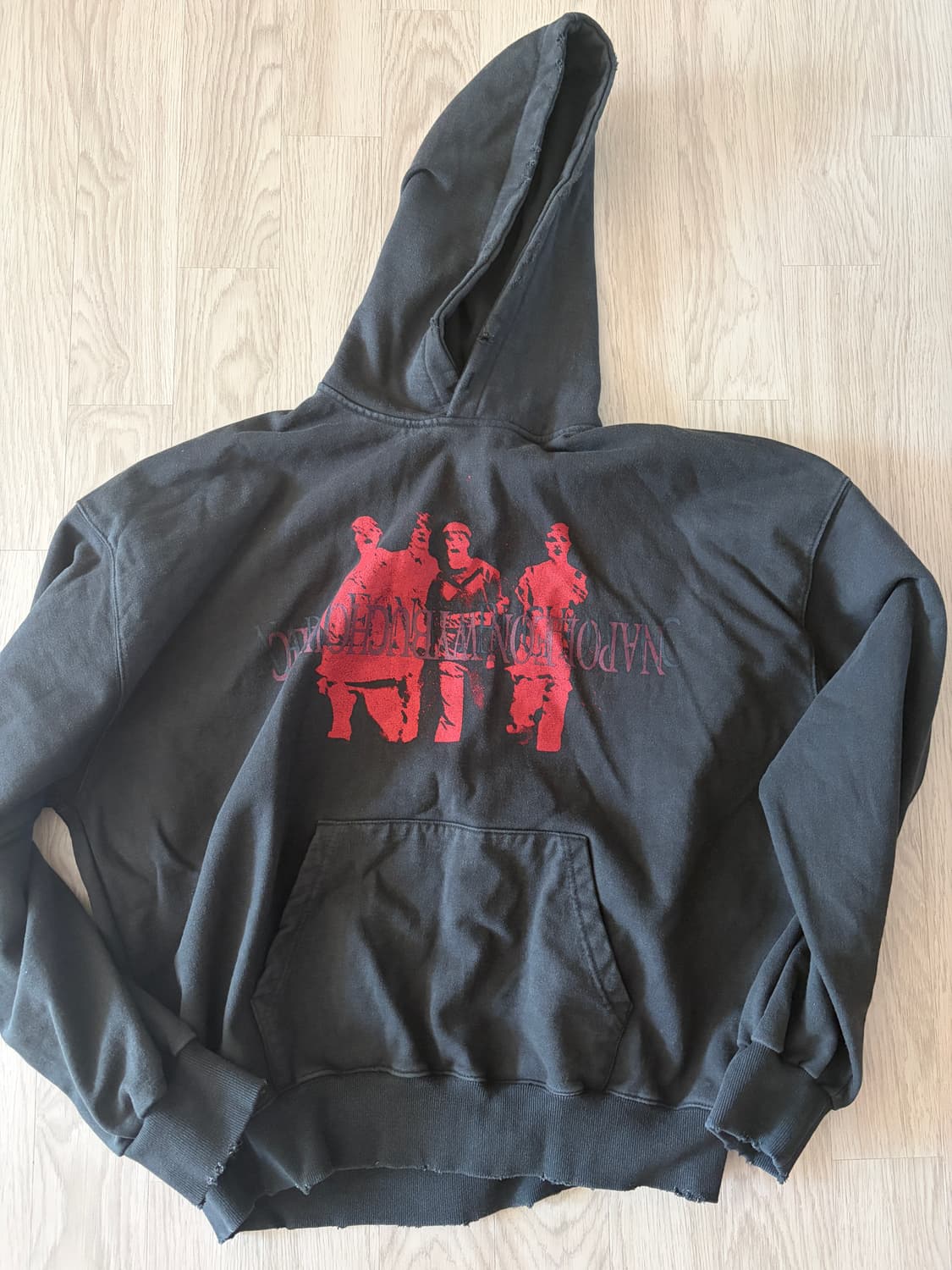 (2)언더마이카 골든터치 데미지 워시드 후드 스컬리 상품이미지1