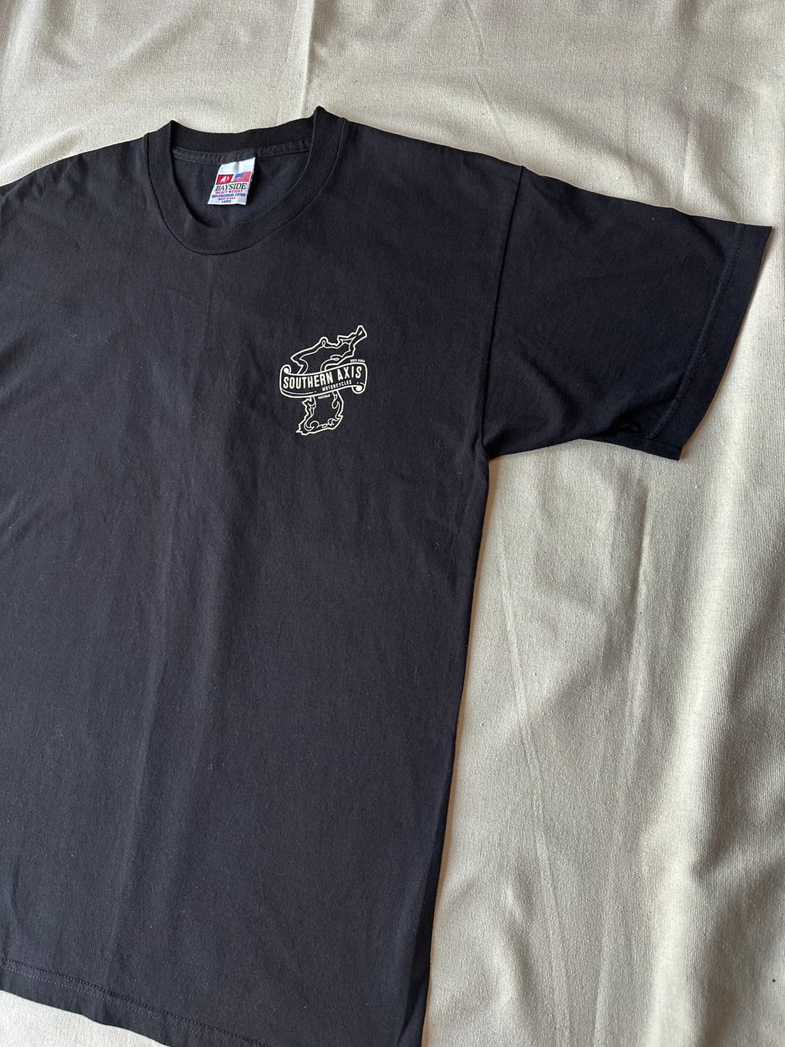 베이사이드 서던 액시스 모터사이클 티셔츠 L made in USA 상품이미지6