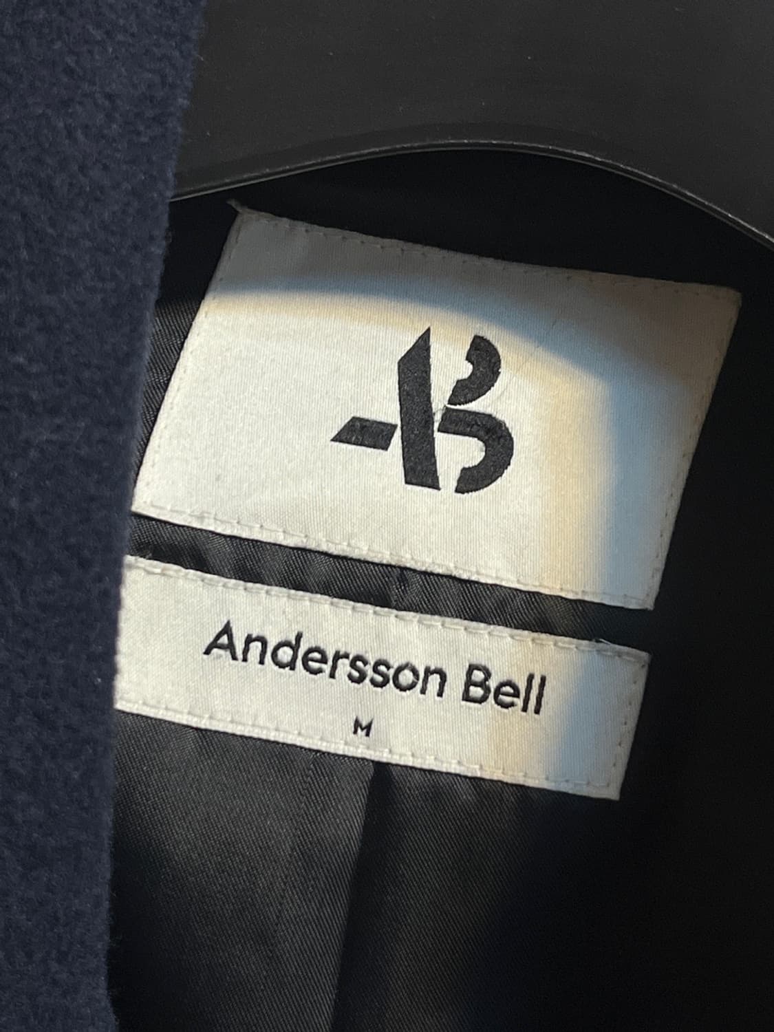 앤더슨 벨 울 더블 브레스티드 코트 상품이미지5