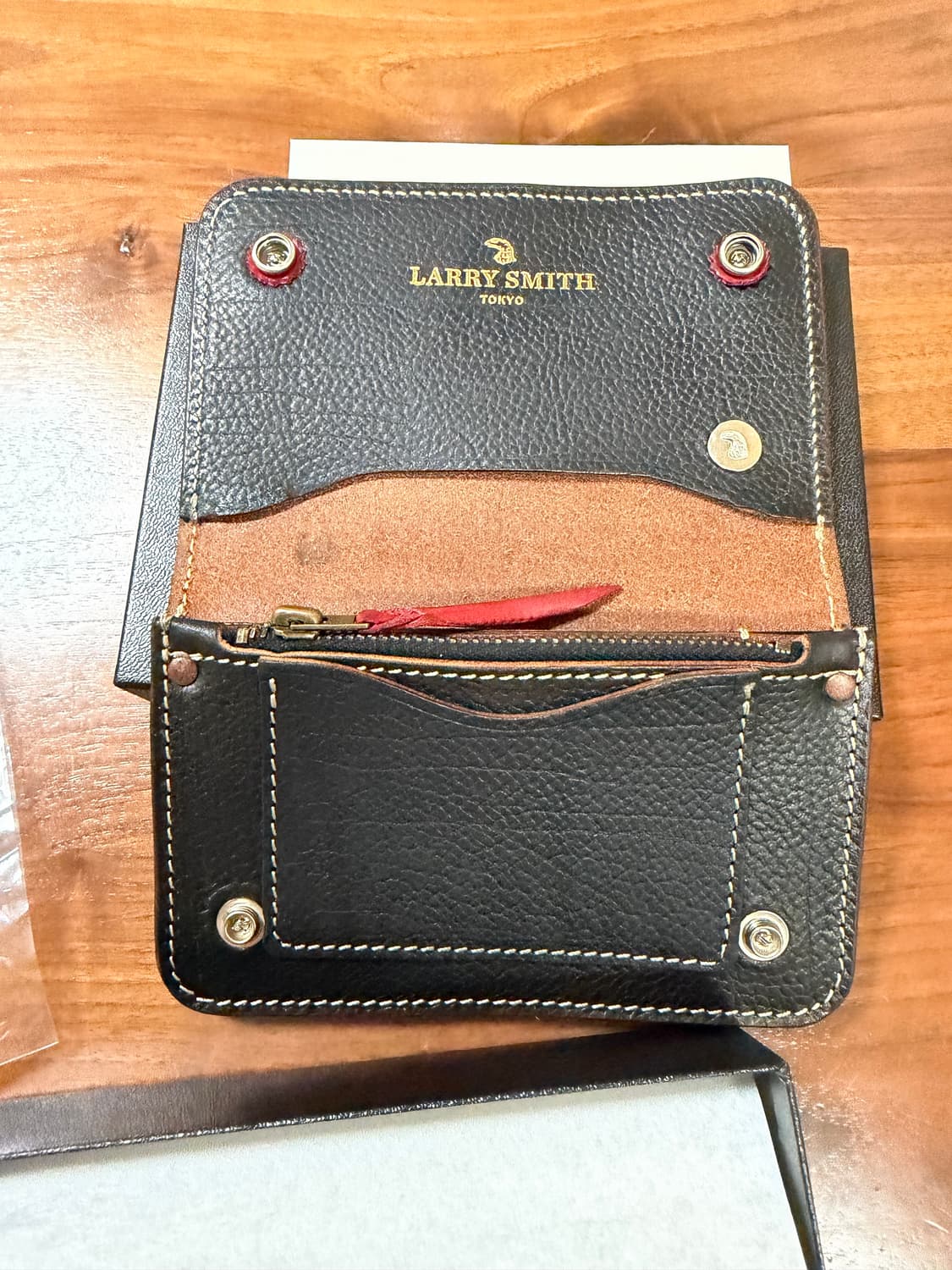 LARRY SMITH EMBOSSED trucker wallet S 상품이미지6