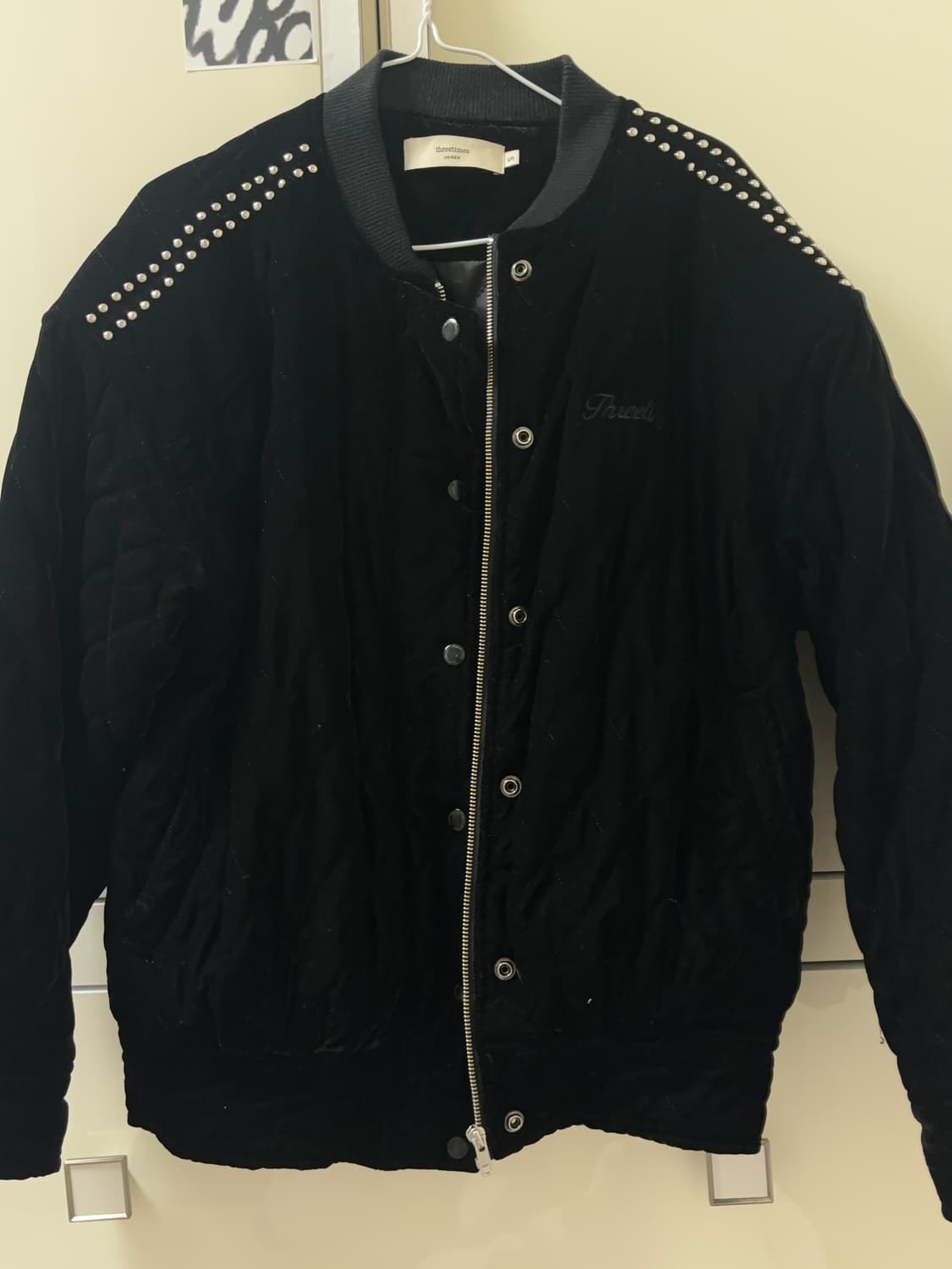 쓰리타임즈 elVis 봄버 자켓 상품이미지6