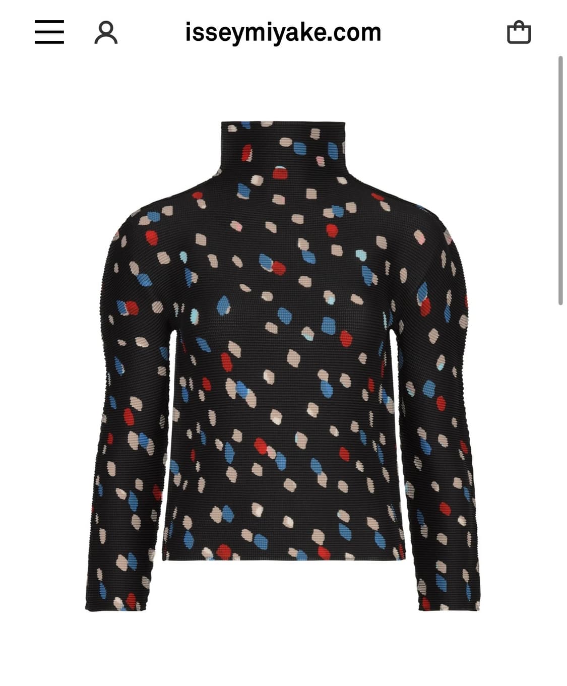 이세이미야케 미 도트 플리츠 탑 상품이미지1