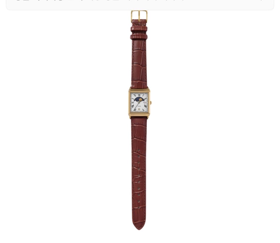 타이맥스 x 노아 문페이즈 브라운 가죽 시계 상품이미지1