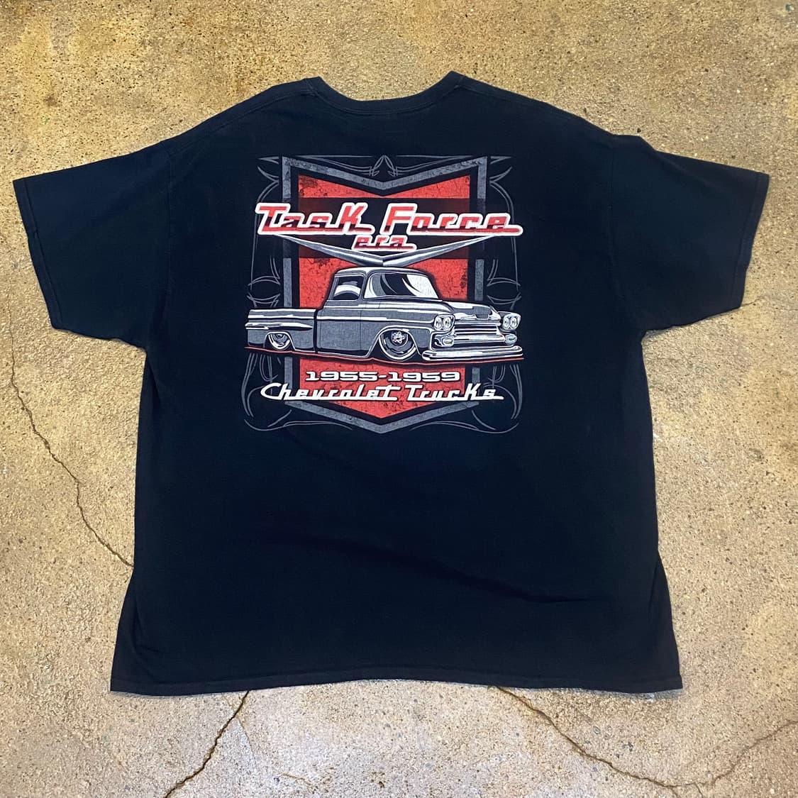 미국 빈티지 타스크 포스 나스카 쉐보레 트럭 프린팅 티셔츠 반팔티 상품이미지1