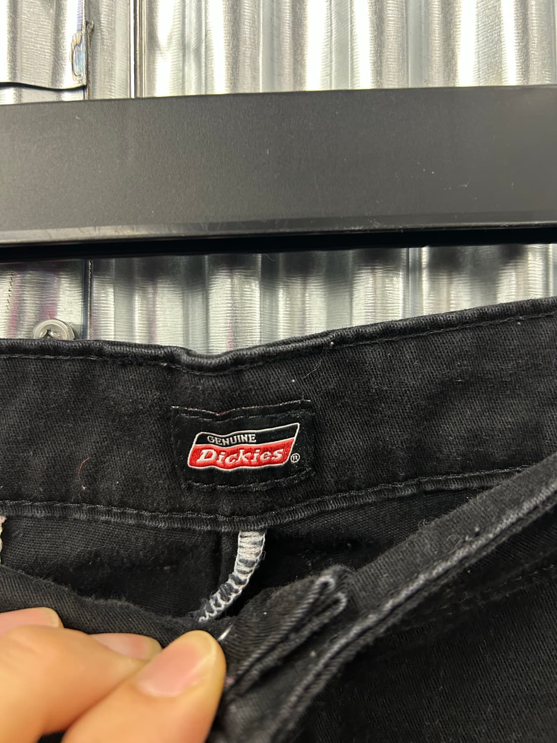 Dickies 디키즈 블랙 코튼 워크팬츠 상품이미지7
