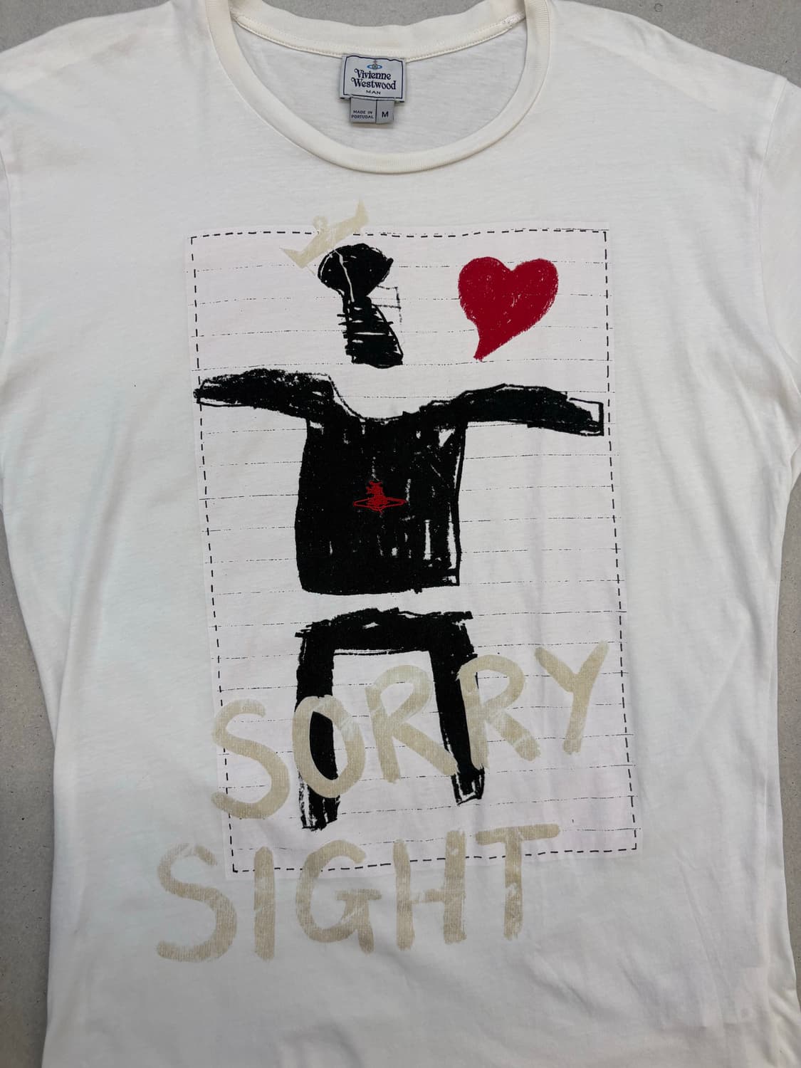 비비안 웨스트우드 sorry sight 티셔츠 상품이미지4