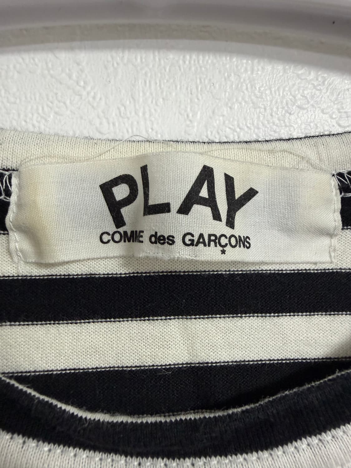 꼼데가르송 플레이 단가라 롱슬리브 상품이미지3