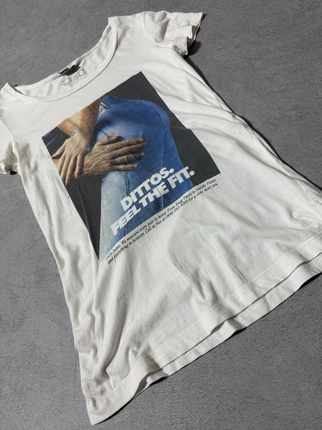 D&G “Dittos Feel The Fit” GraphicT-shirt 상품이미지4