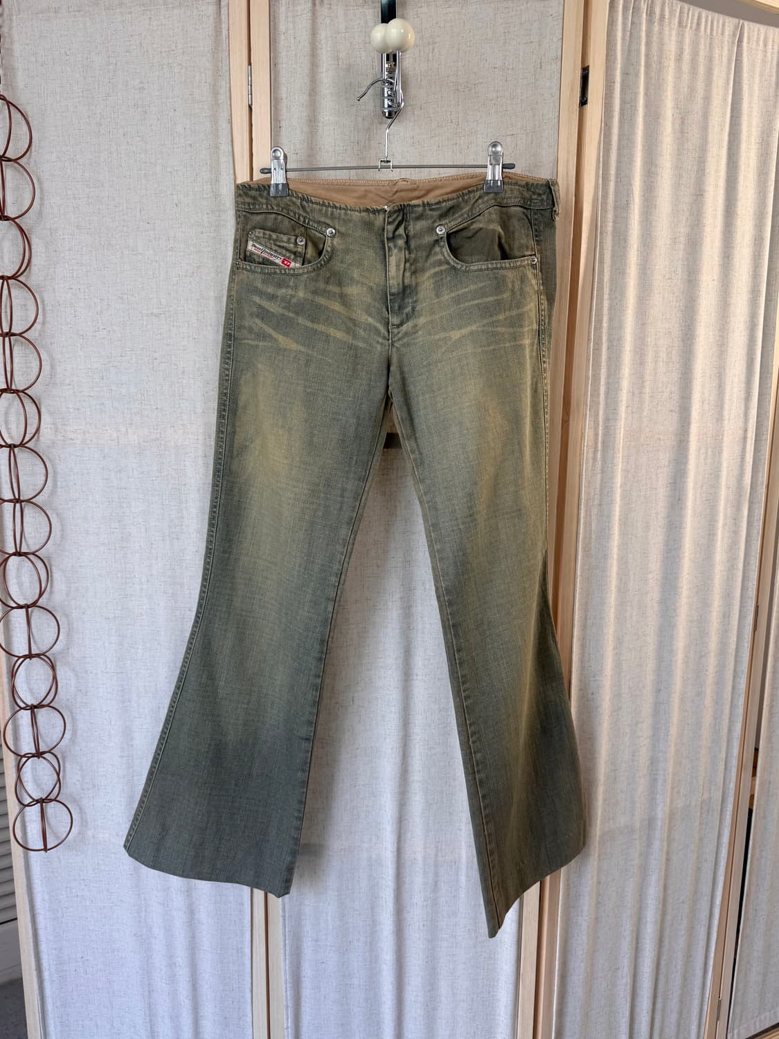 디젤 로우라이즈 부츠컷 진 (Italy) 상품이미지4