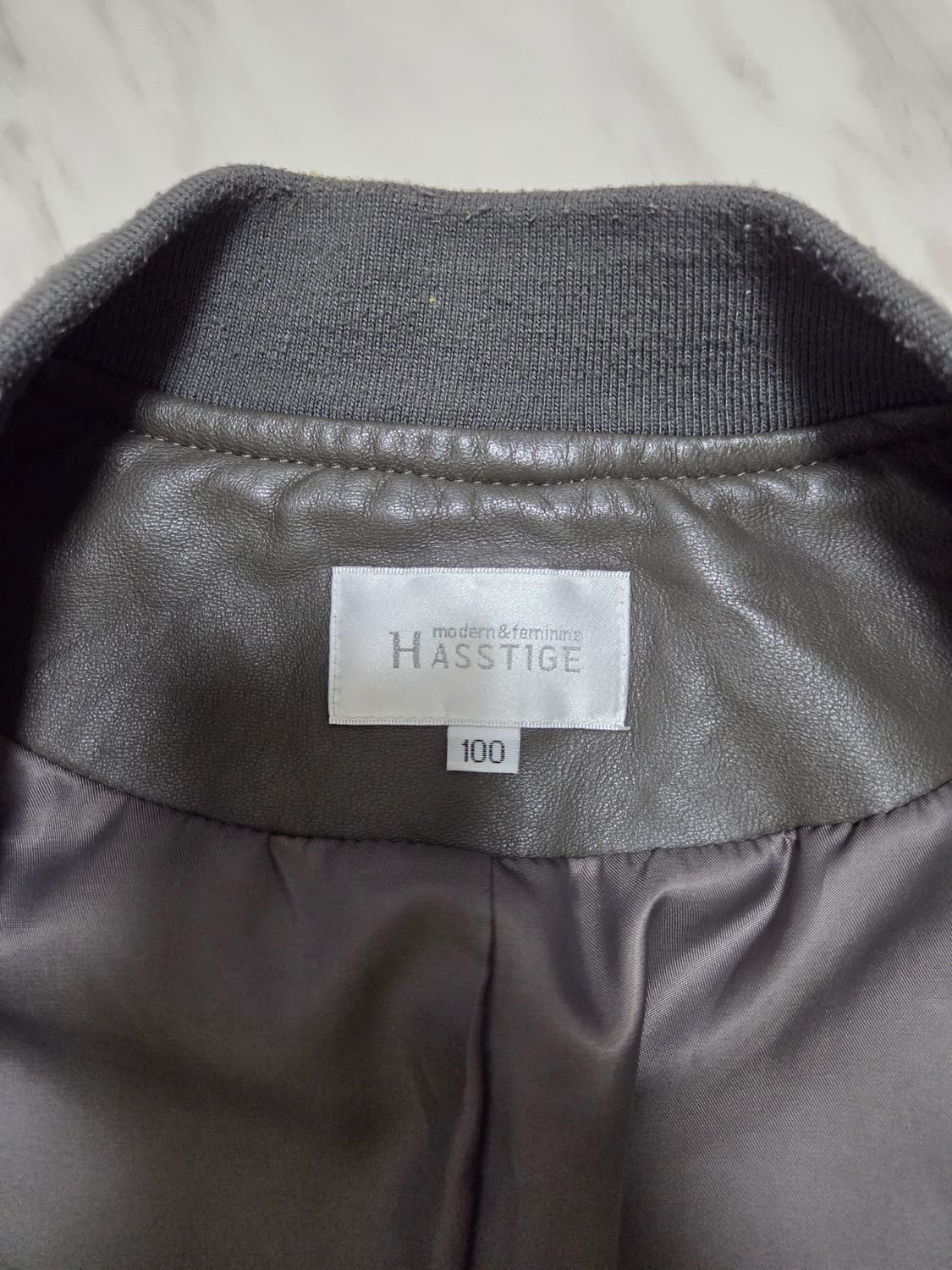 헤스티지 램스킨 스타디움 자켓 상품이미지6