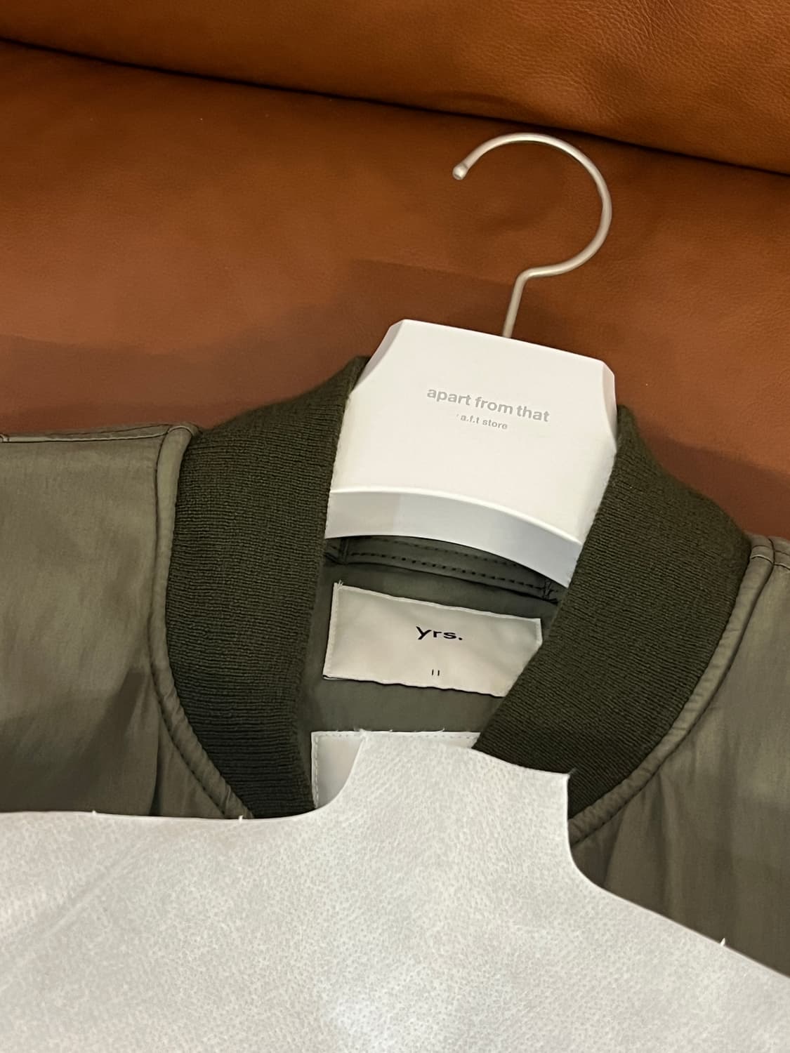 이얼즈어고 울파일 ma-1 m사이즈 상품이미지4