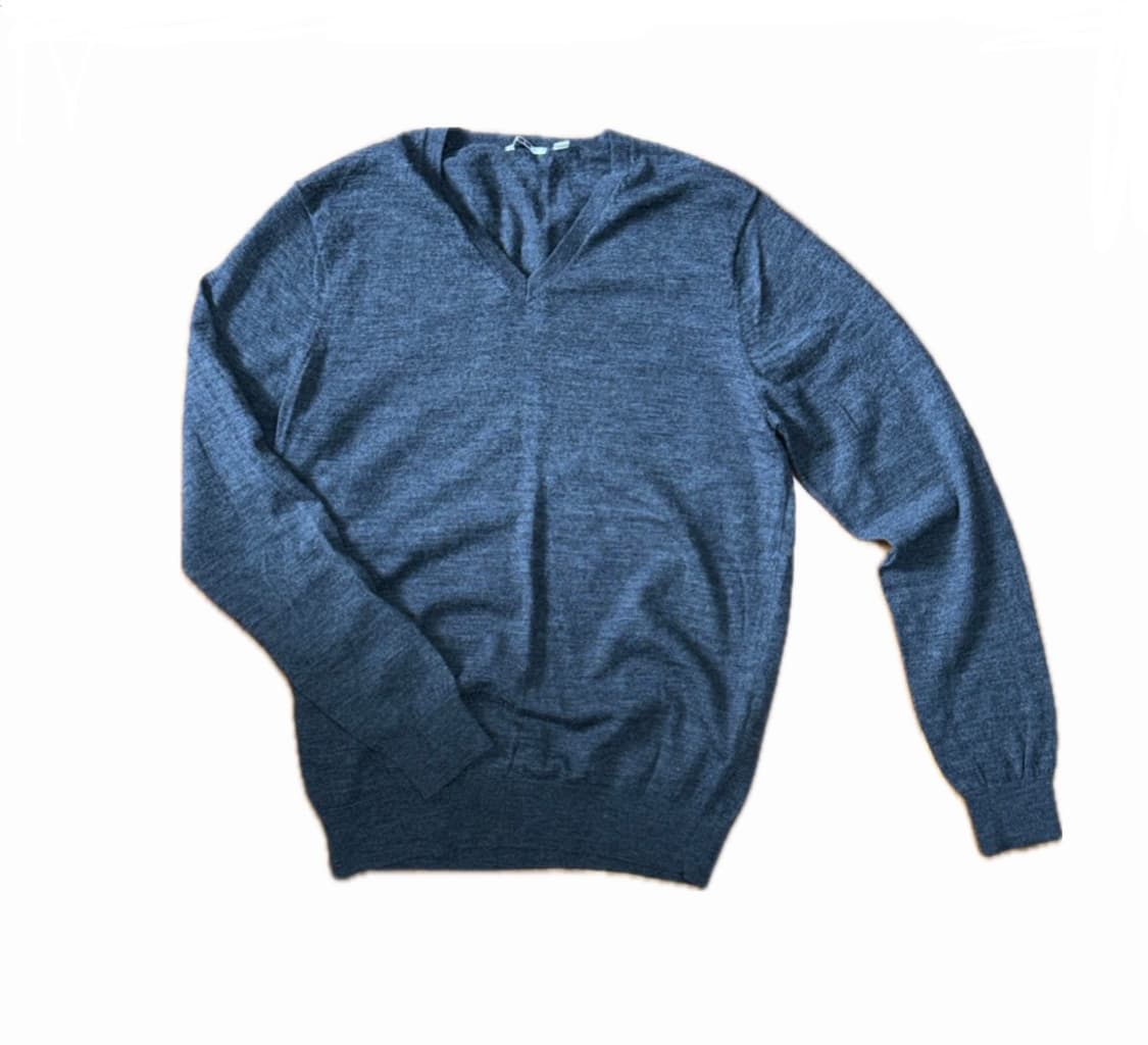 유니클로 울100 브이넥 니트 상품이미지5