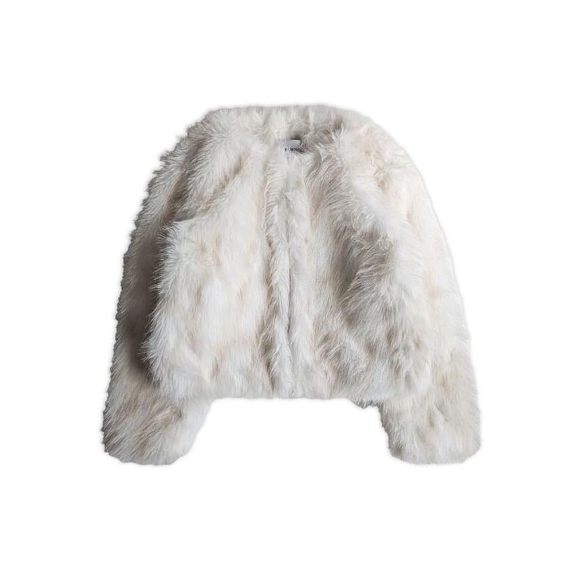Faux Fox Fur Short Jacket lvory 퍼자켓 상품이미지2