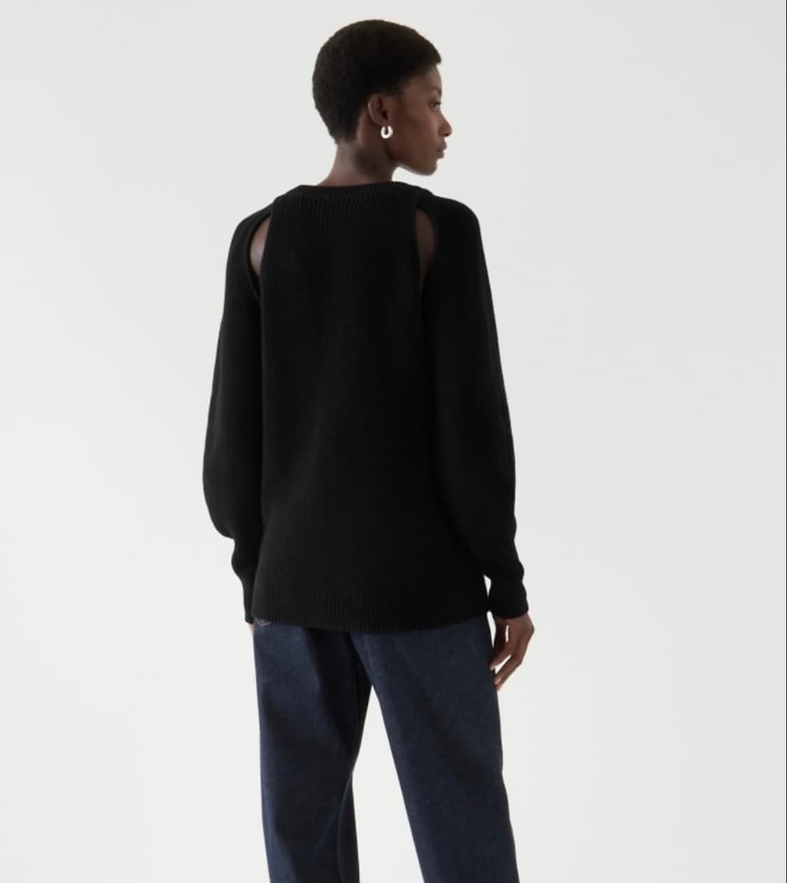 코스 컷아웃 니트 상품이미지2