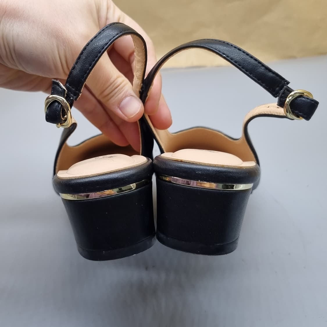 버버리힐즈 폴로클럽 여성구두235 굽4 상품이미지4