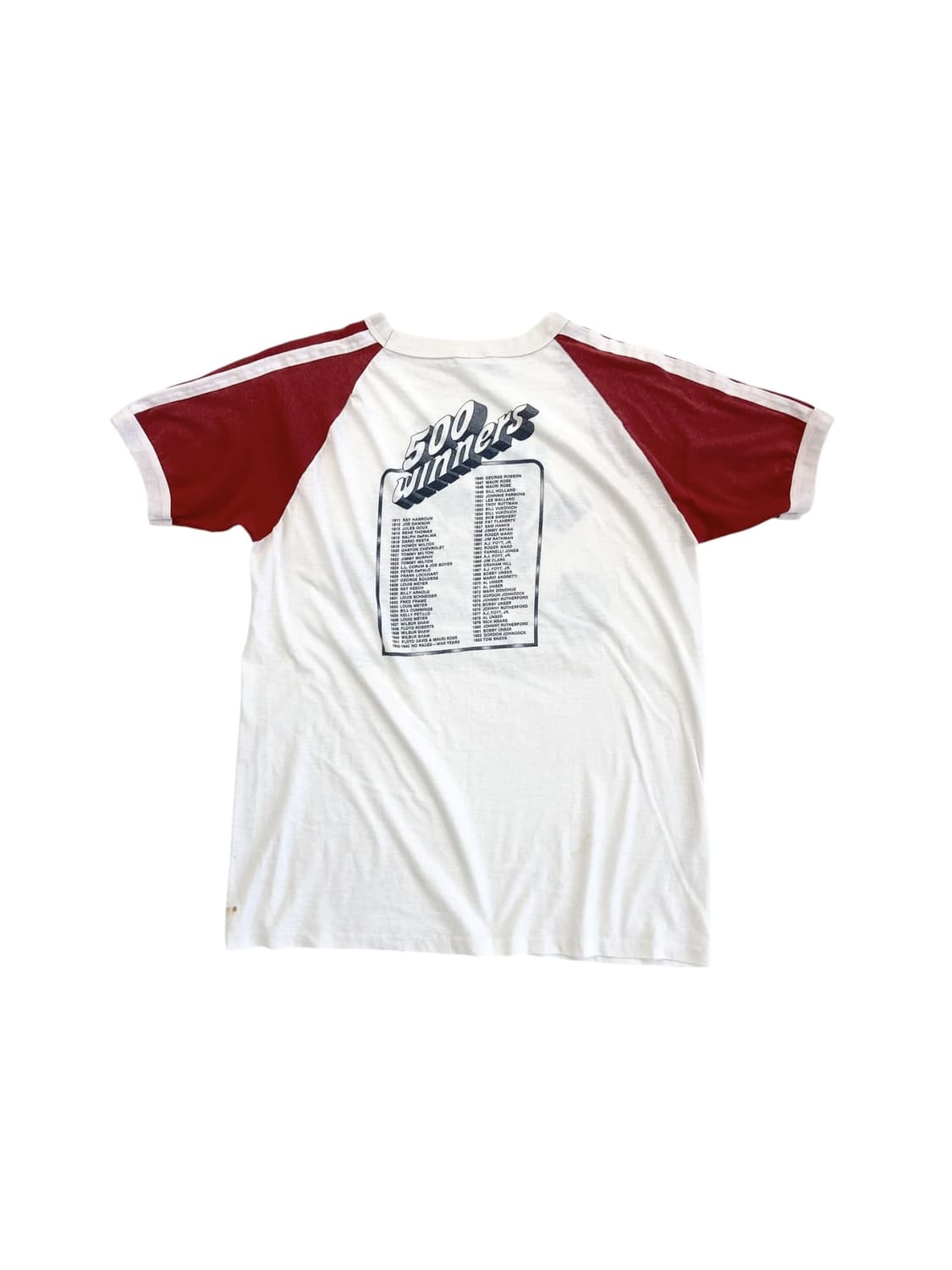 1984 Indy 500 Racing Ringer T-shirt 상품이미지2