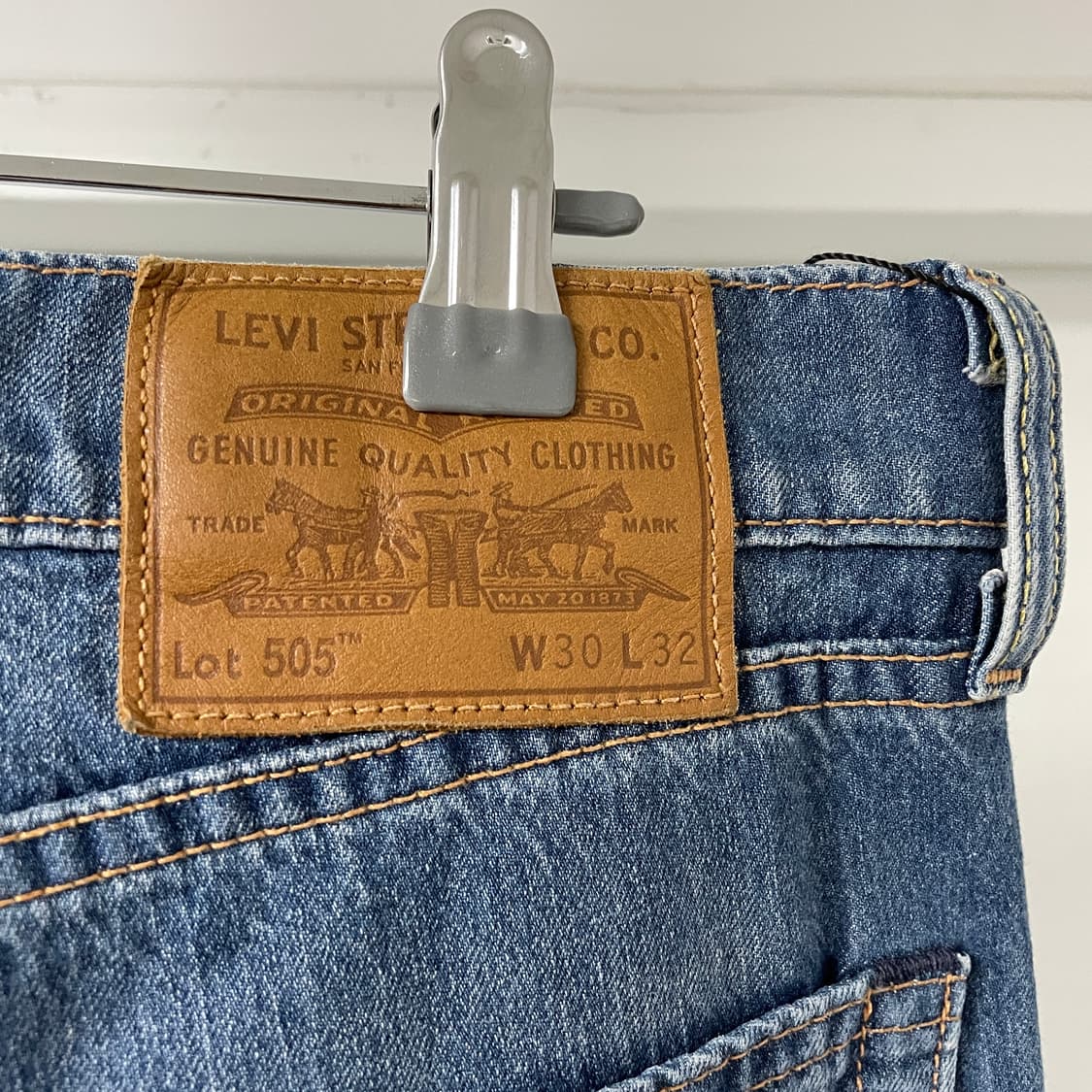 리바이스 505 데님 팬츠 W30 L32 상품이미지4