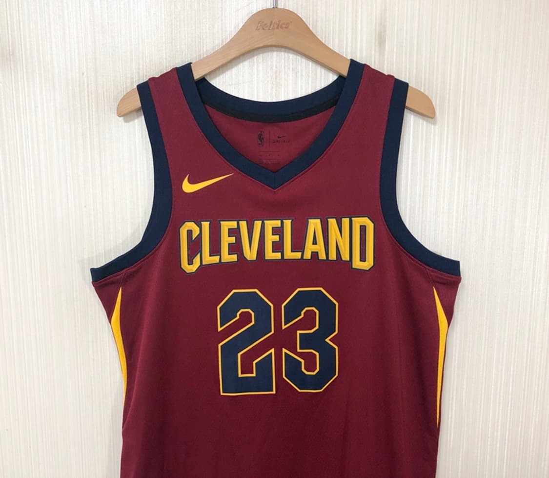 NBA 나이키 클리블랜드캐벌리어스 스윙맨유니폼 M(100) #23  상품이미지2