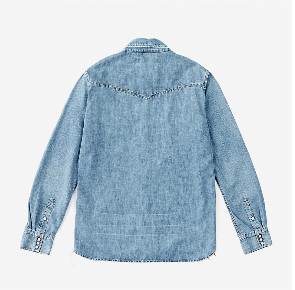 Remi Relief Denim Western Shirt(1studs) 상품이미지2