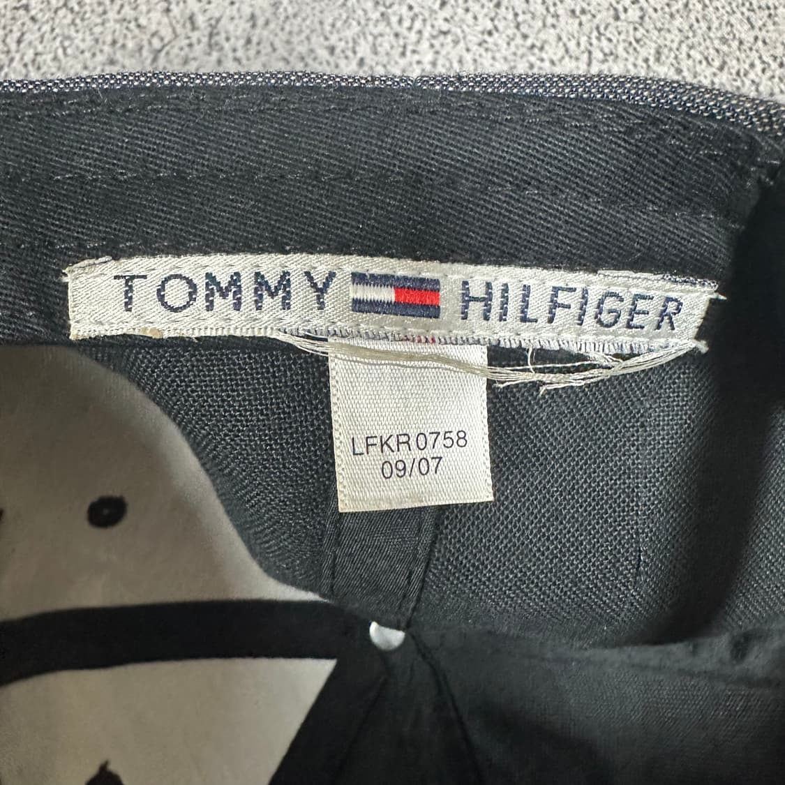 ✨ (바배) 타미 힐피거 빅로고 스냅백 모자 상품이미지4