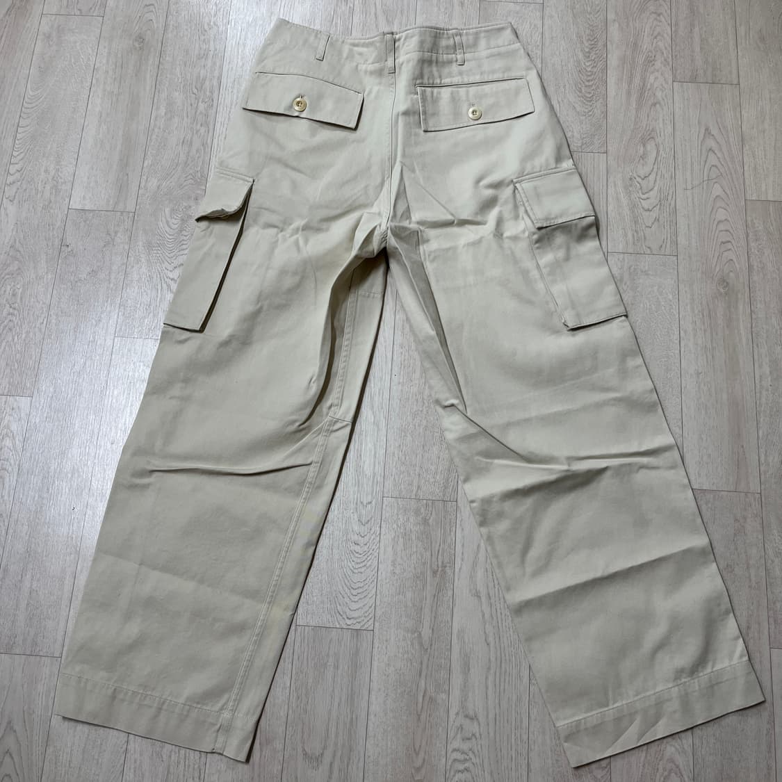 [4] 브라운야드 카고 팬츠 아이보리 상품이미지4