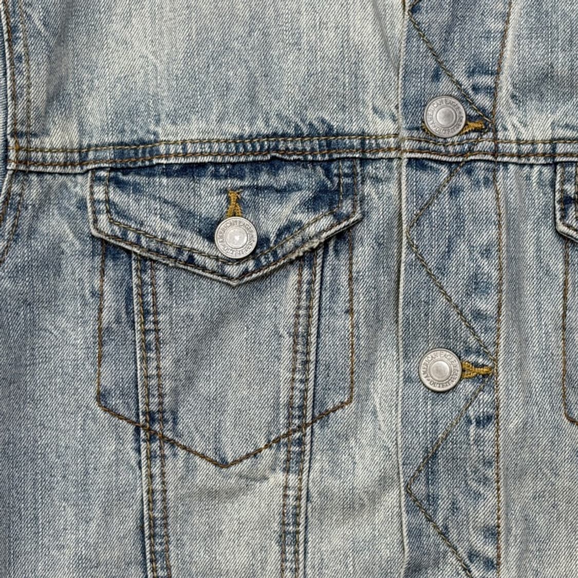 새상품 AMERICAN EAGLE 데님 자켓 M 상품이미지3