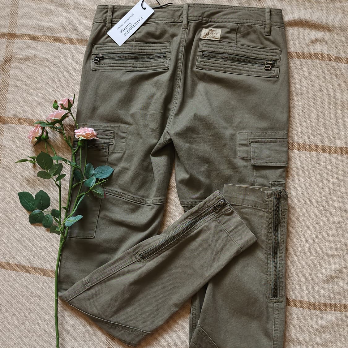 폴로 랄프로렌 바이커 팬츠 지퍼바지 여성용 4 상품이미지4