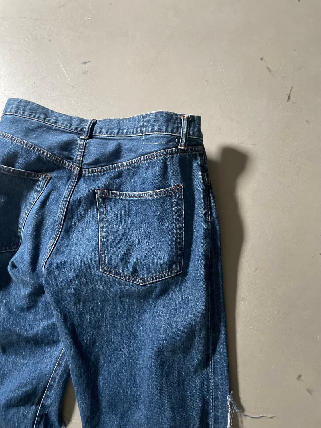 언유즈드 데미지 데님 팬츠 상품이미지3