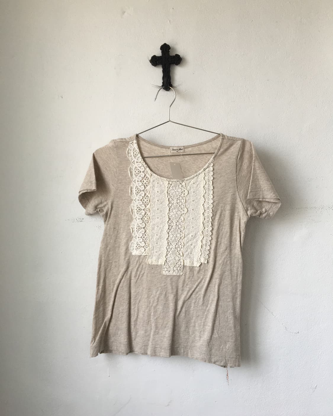Crochet point t shirt 상품이미지2