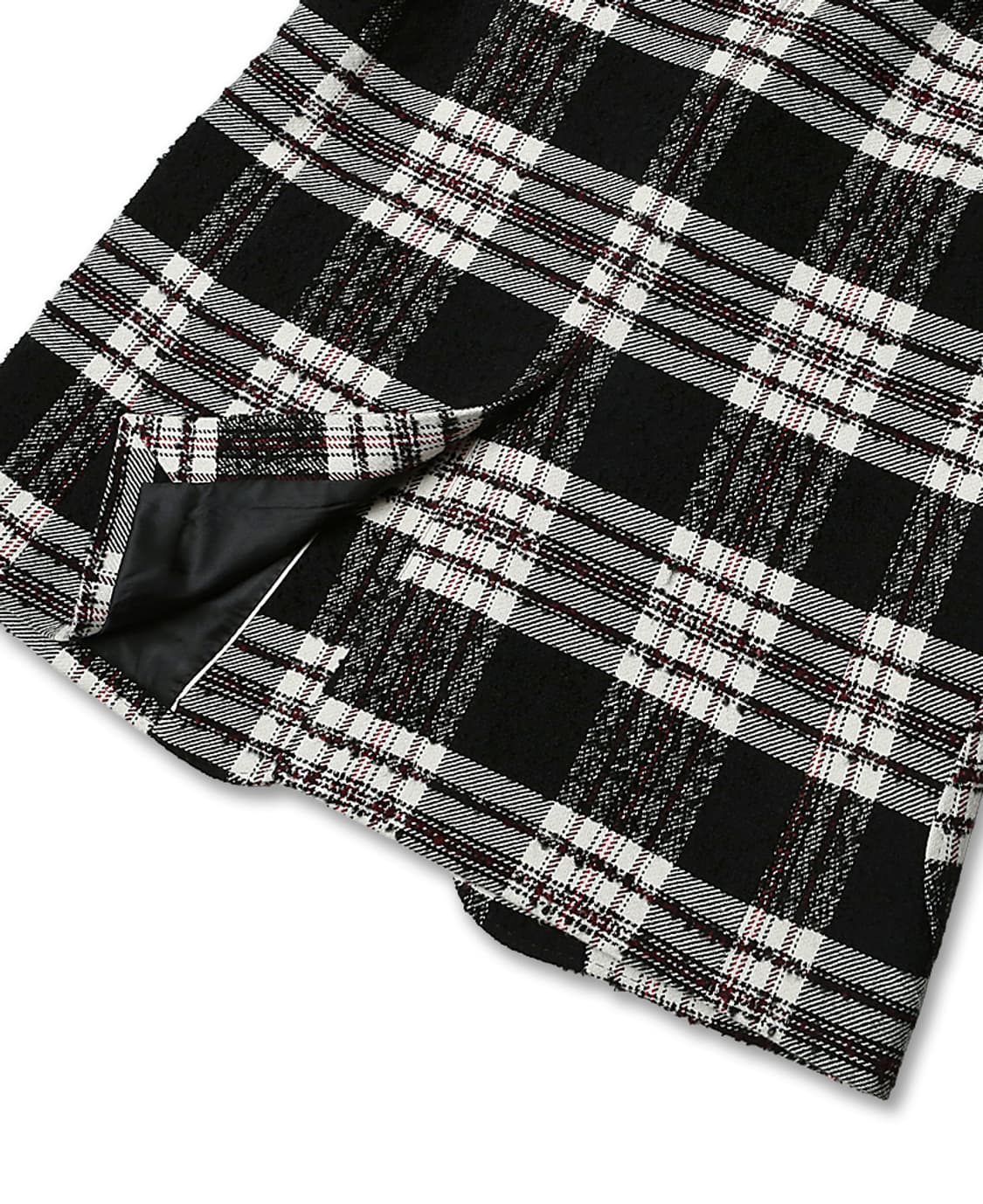 안토니오 라베르다 [Antonio Laverda] 블랙&화이트 체크 자켓 상품이미지4