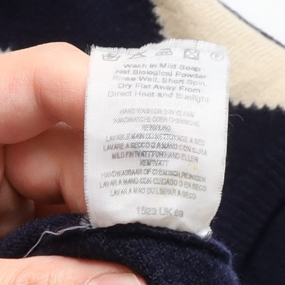 버버리 Burberrys Argyle Pattern Cardigan 상품이미지6