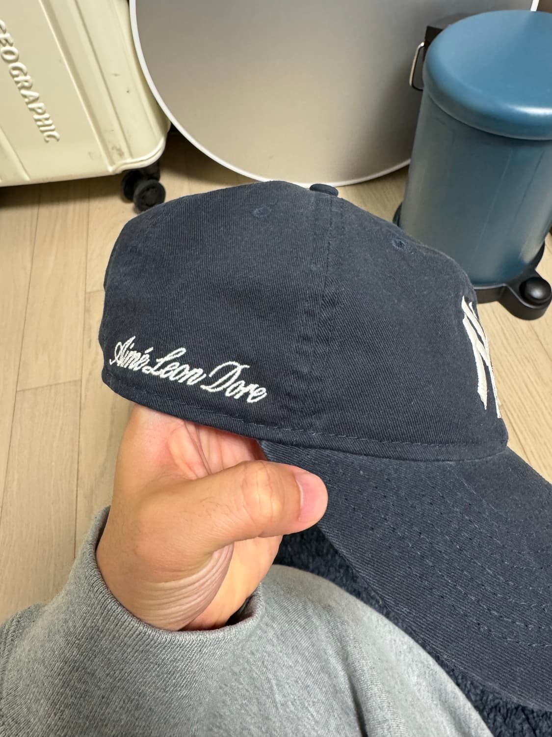 에임레온도르x뉴에라 볼캡 네이비  상품이미지1