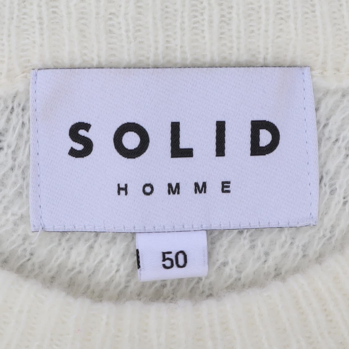 솔리드옴므 22fw 크로스케이블 니트 스웨터 상품이미지7