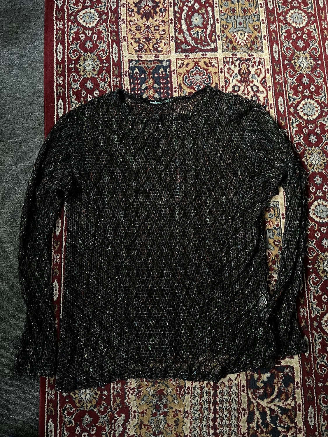 andersson bell net boat neck pullover s 상품이미지1