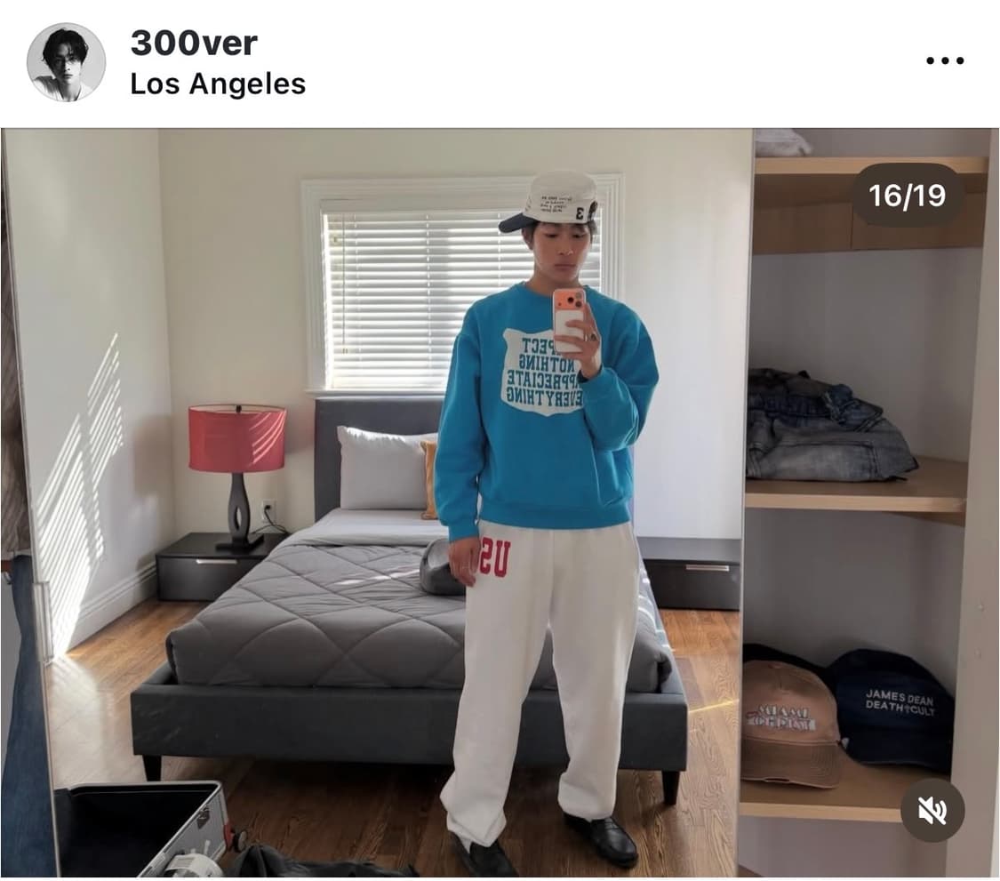 컬렉트 피시스 맨투맨 M 상품이미지3