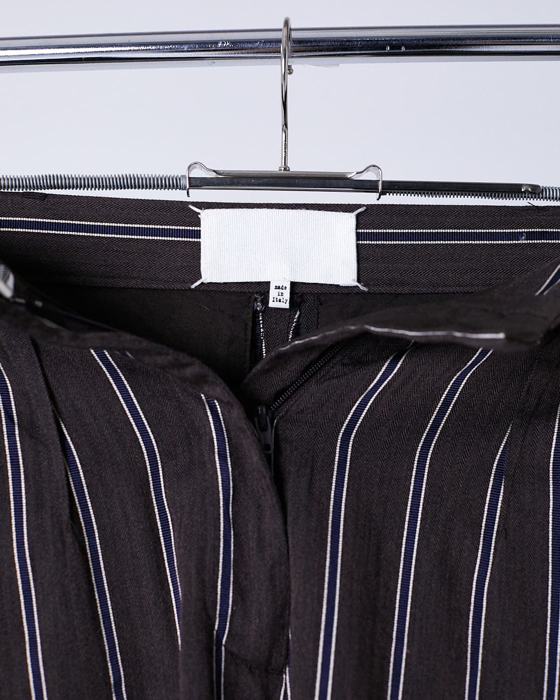 'Blank' Tab High Waist Stripe Trousers 상품이미지2