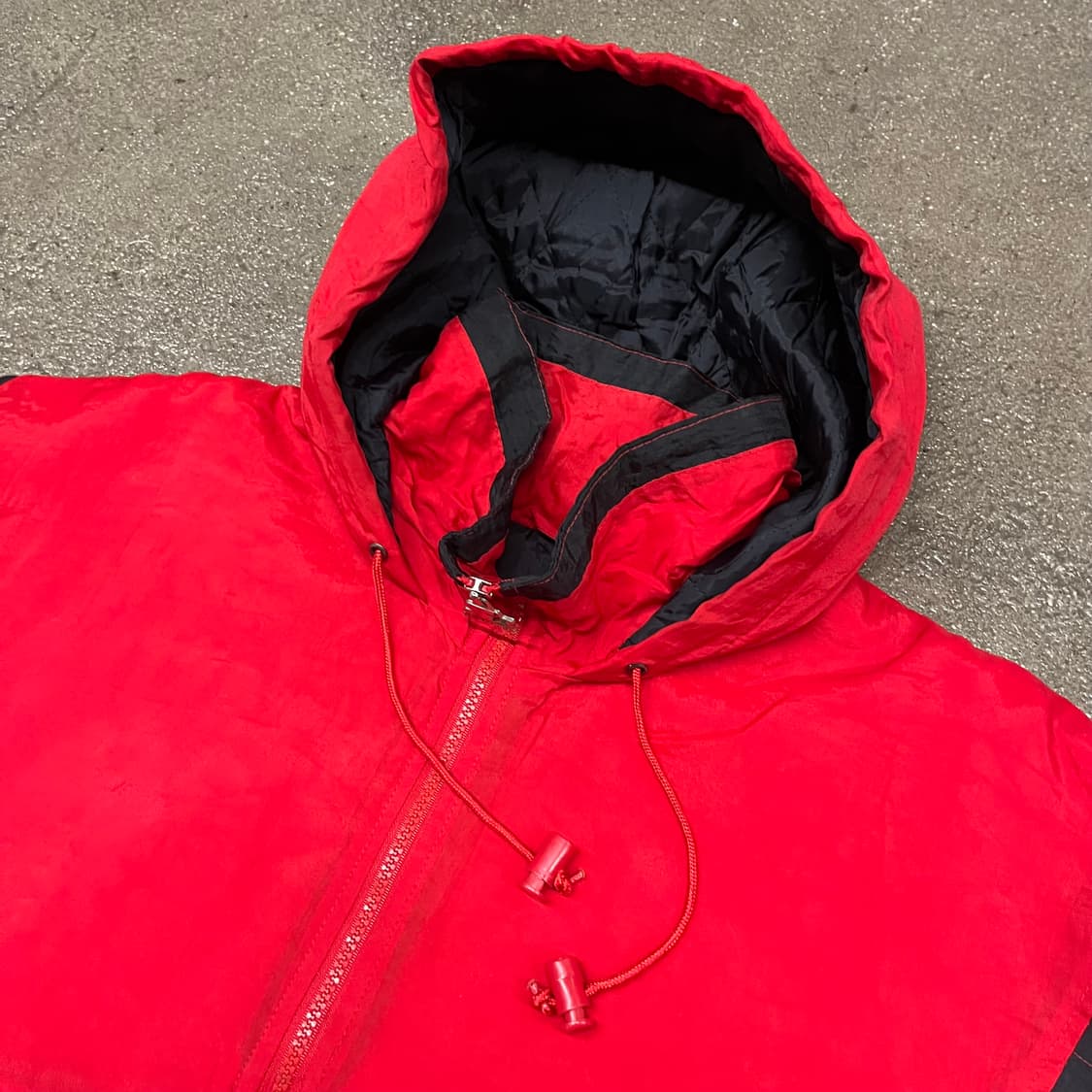 90s 스타터 NBA 시카고불스 아노락 패딩 (XL) 상품이미지3