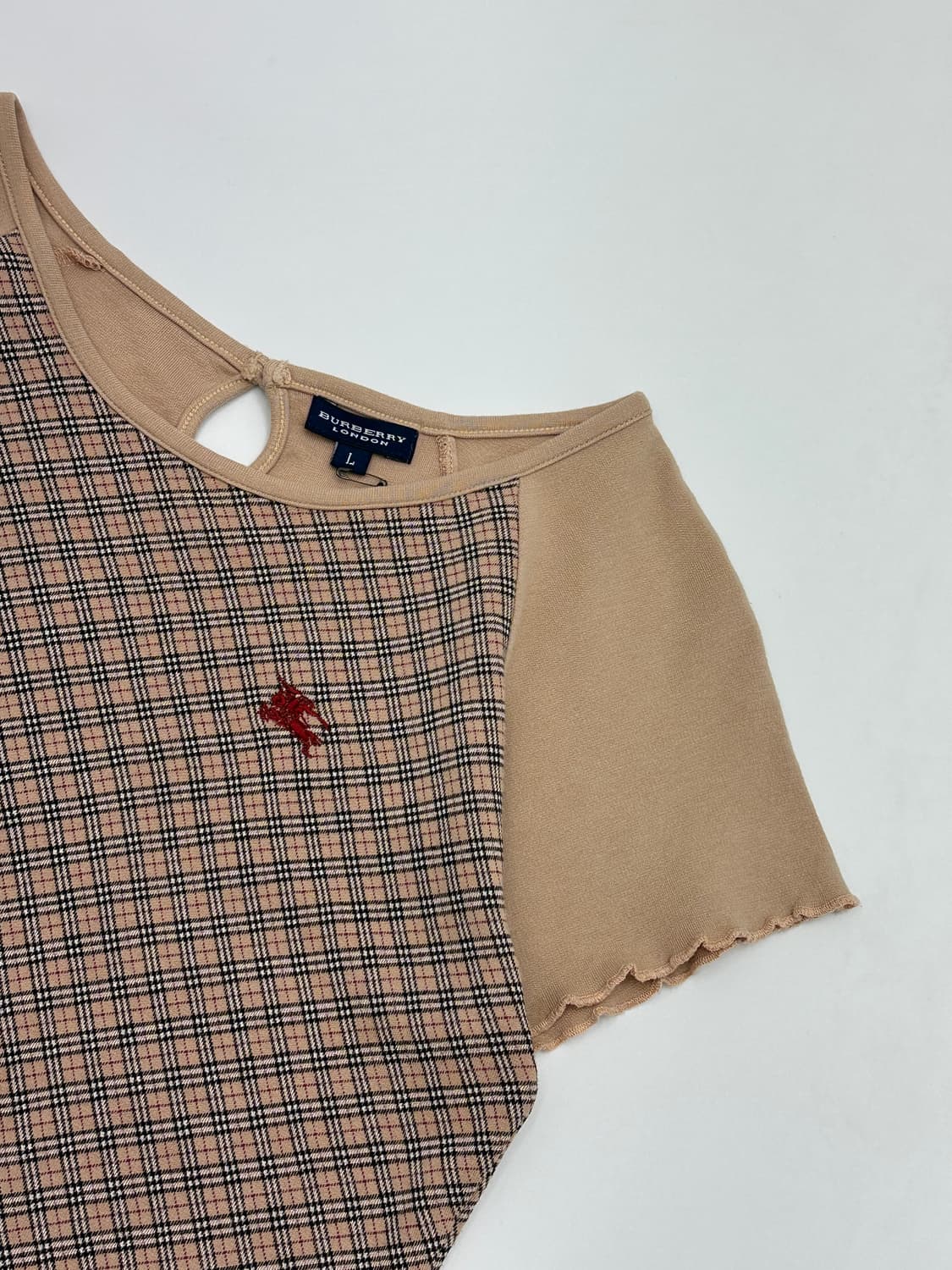 버버리 노바체크 여성 반팔티 상품이미지3