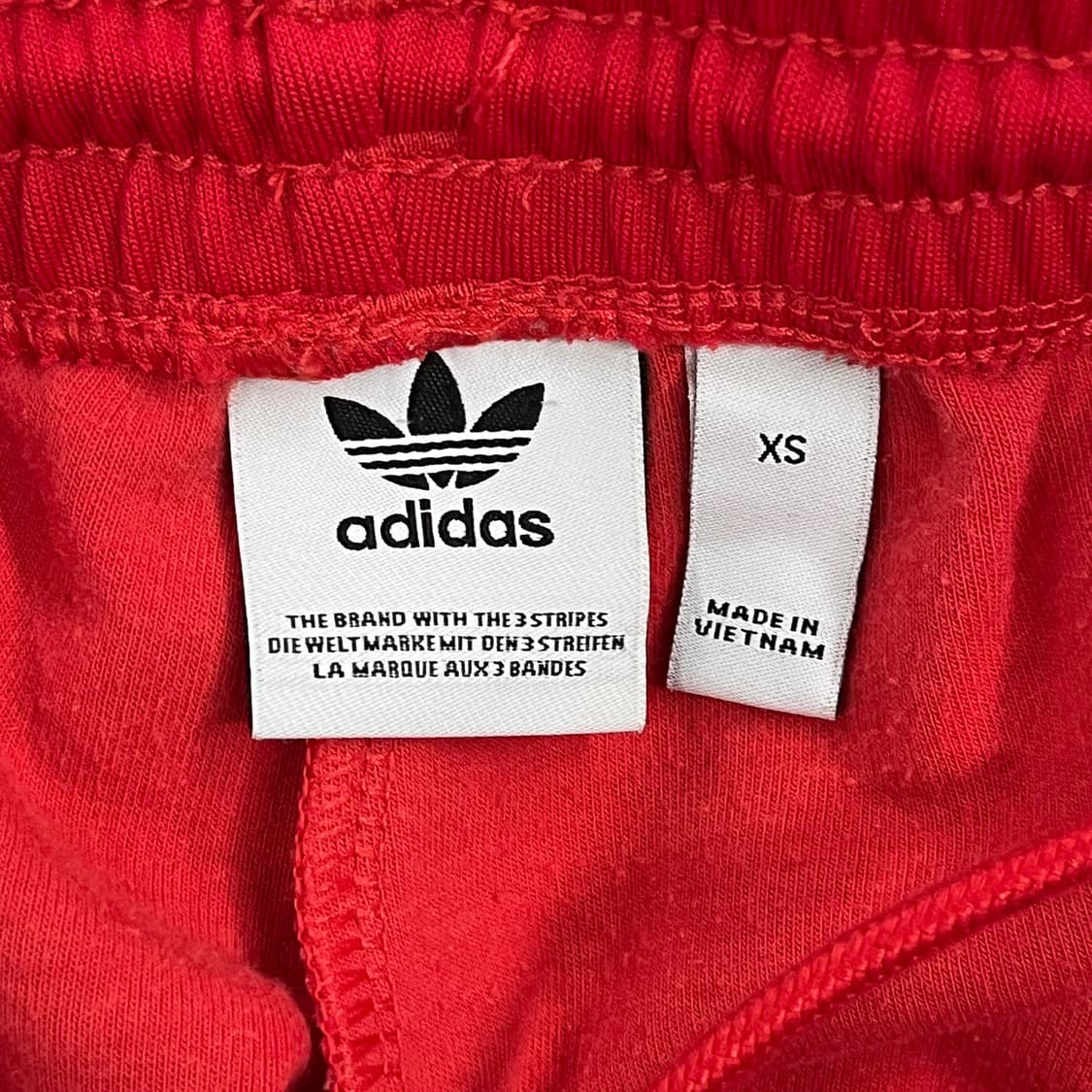 [정품/XS] 아디다스 삼선 트레이닝 바지 레드 b19 상품이미지4