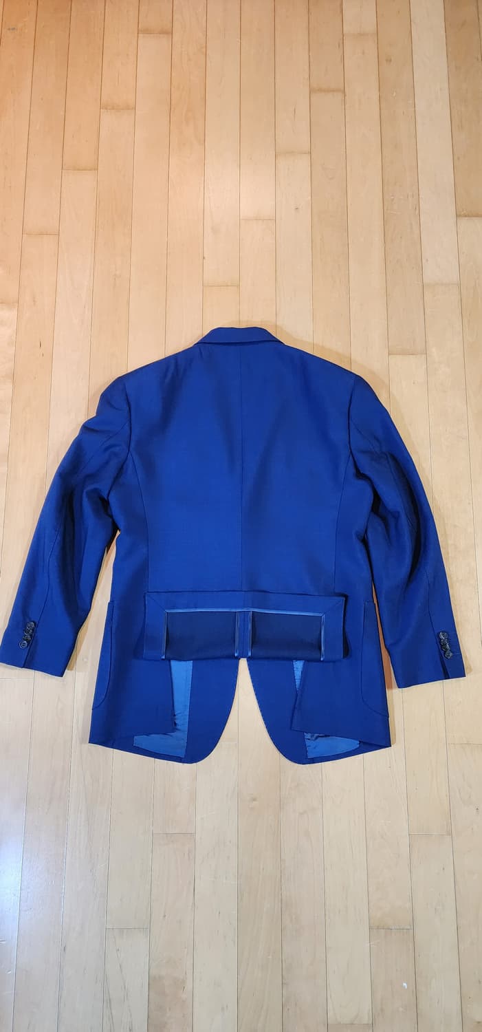 겔럭시GX 네이비 모직 자켓 L(103) 상품이미지5