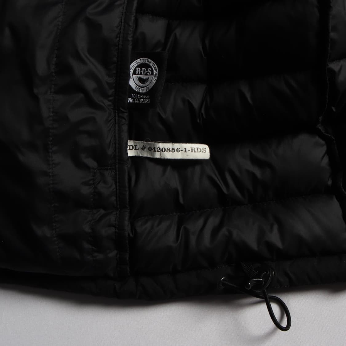 노스페이스 구스 다운 블랙 후드 경량 패딩 상품이미지10