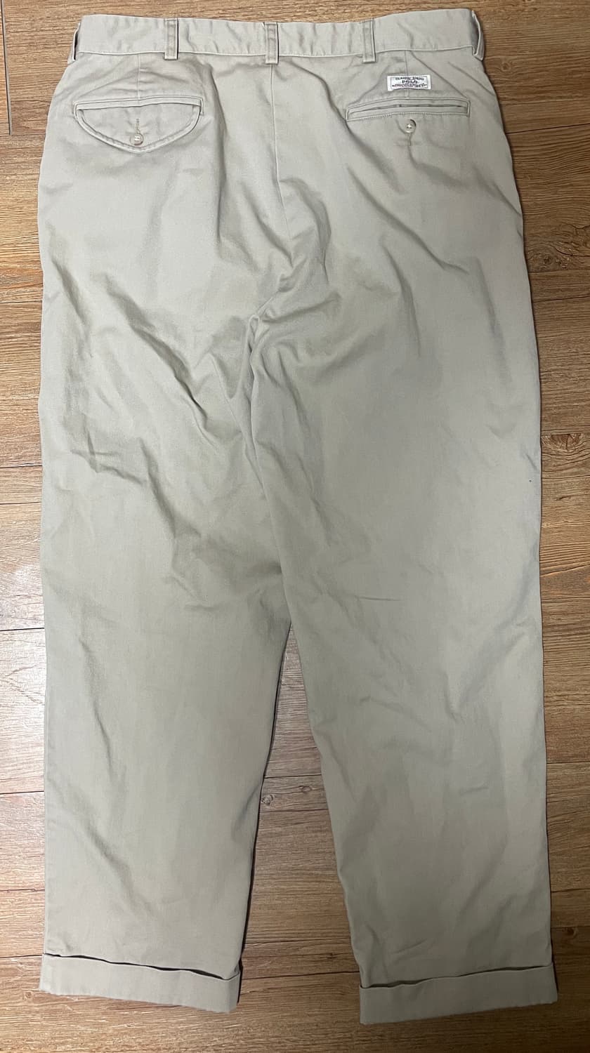 90s 폴로 랄프 로렌 하몬드 팬츠(투턱 치노 팬츠) 상품이미지2