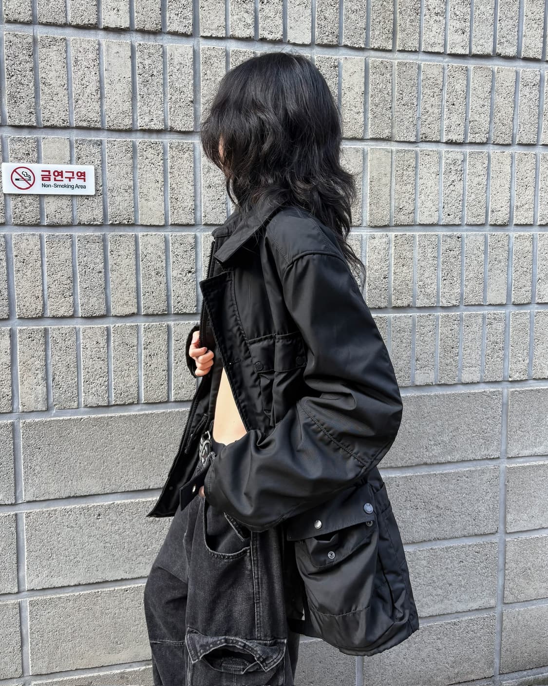 CP 컴퍼니 코팅 베이스 오버핏 자켓 상품이미지2